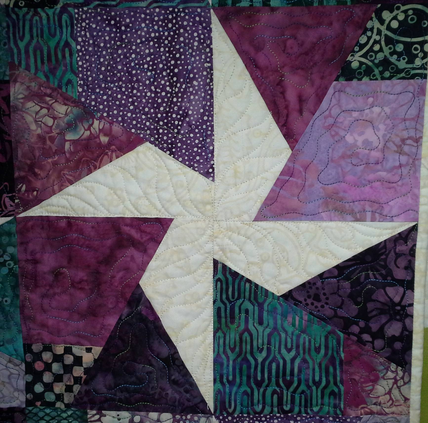Quilting Close Up